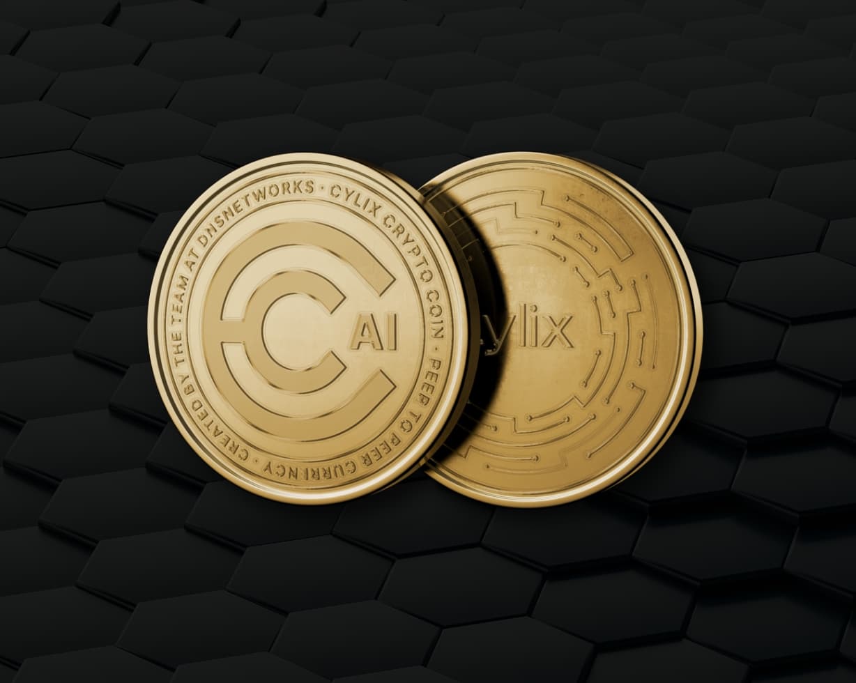 CylixAI Coin Card Background