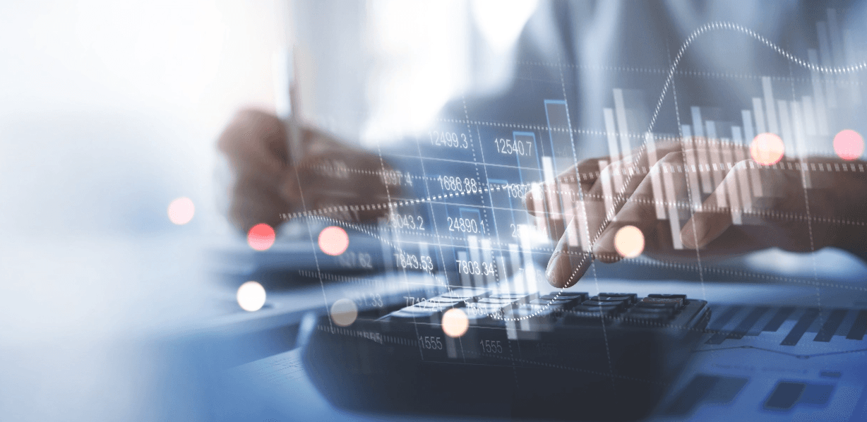 International Financial Services Card Background